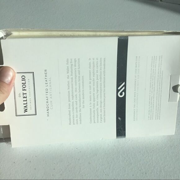 Samsung Galaxy Note 6 Leather Wallet Folio (L) - Picture 6 of 7